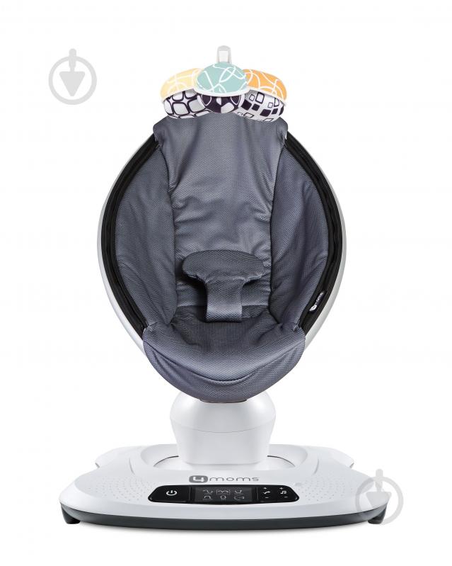 Крісло-гойдалка 4MOMS mamaRoo темно-сіре Mesh - фото 5