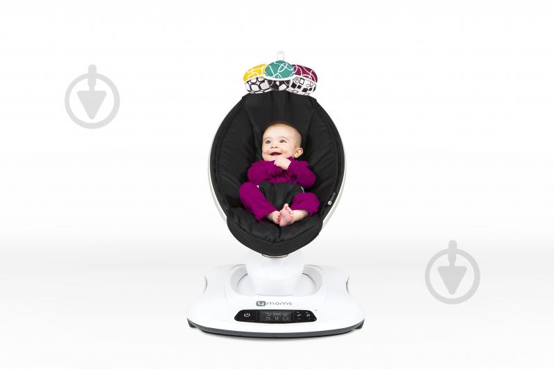 Крісло-гойдалка 4MOMS mamaRoo чорне Classic - фото 5
