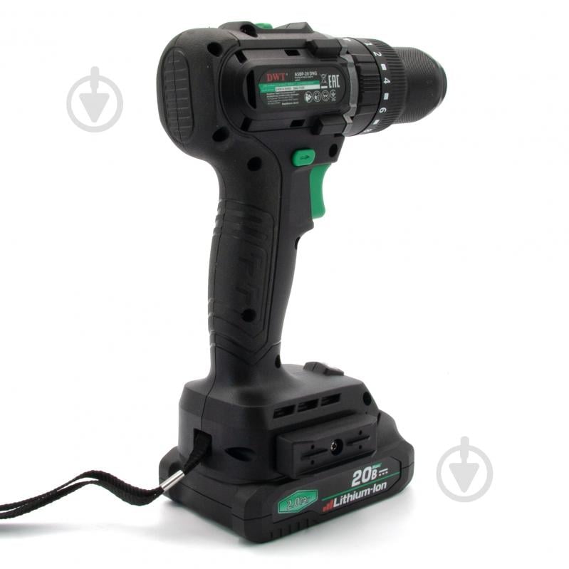 Шуруповерт ударний акумуляторний DWT ASBP-20 DNG-2 BMC - фото 3