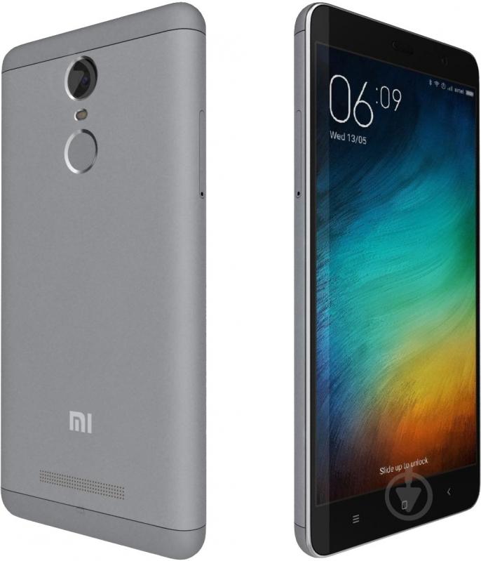 Смартфон Xiaomi Redmi Note 3 2/16GB grey - фото 4