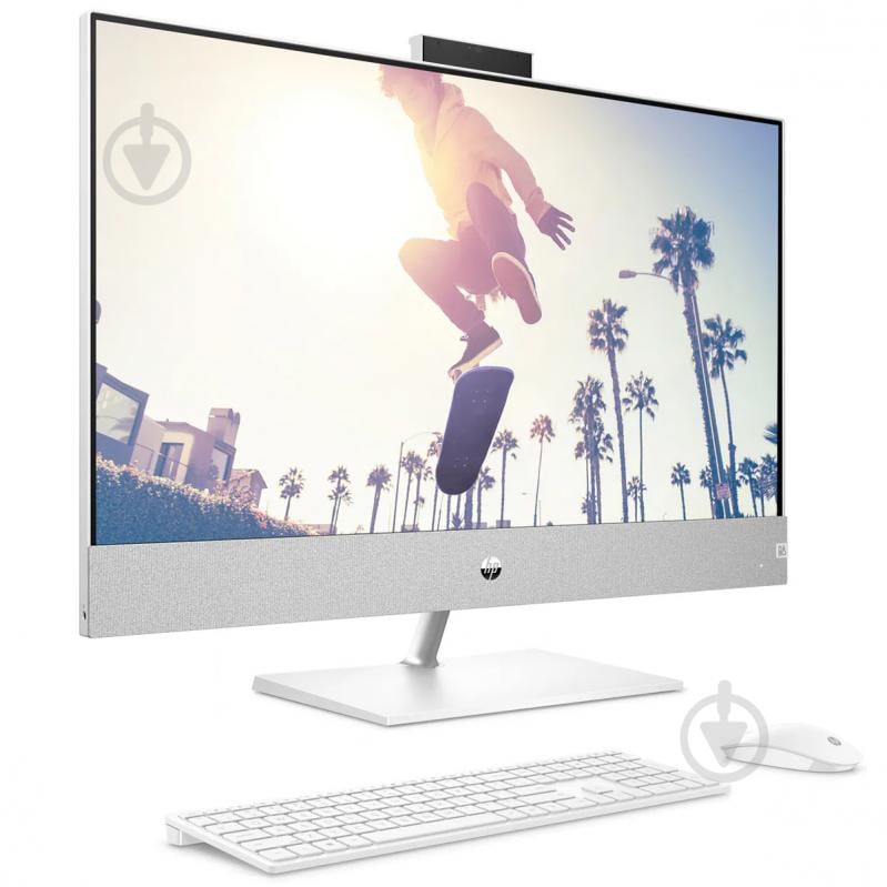 Моноблок HP Pavilion 27-ca2001ua AiO 27" (95Z26EA) white - фото 2