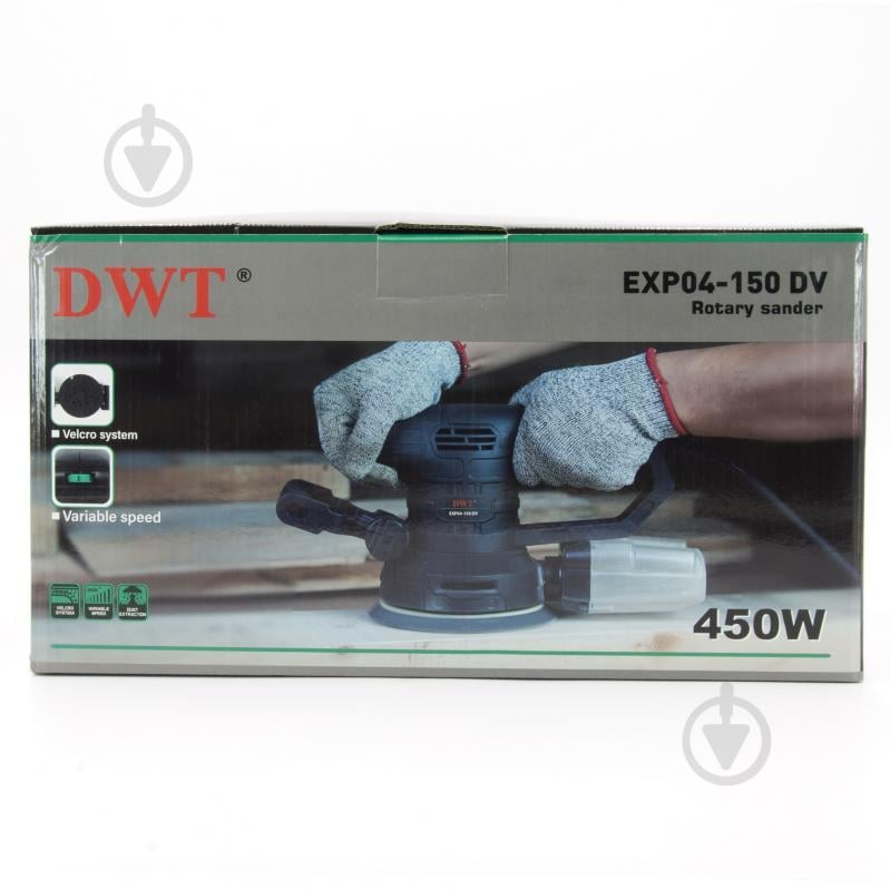 Эксцентриковая шлифмашина DWT EXP04-150 DV - фото 8
