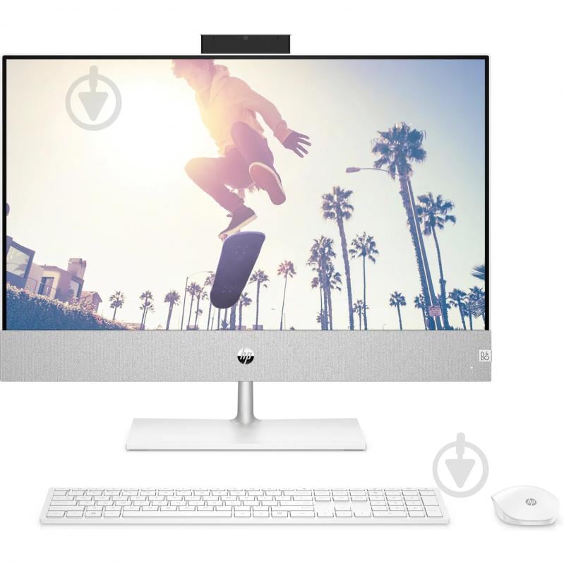 Моноблок HP Pavilion 24-ca2012ua AiO 23,8" (95Z20EA) white - фото 1