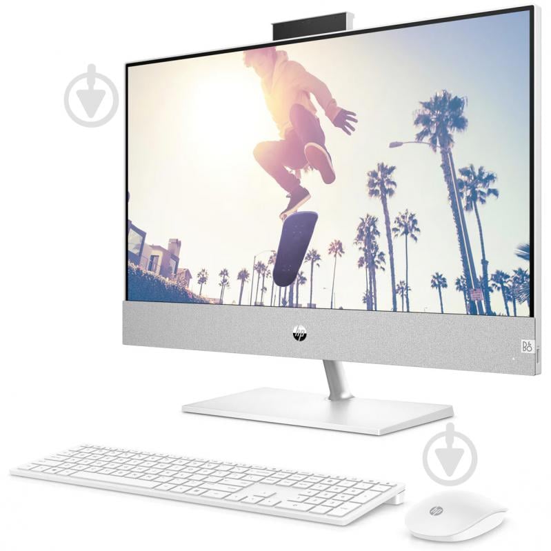 Моноблок HP Pavilion 24-ca2012ua AiO 23,8" (95Z20EA) white - фото 3