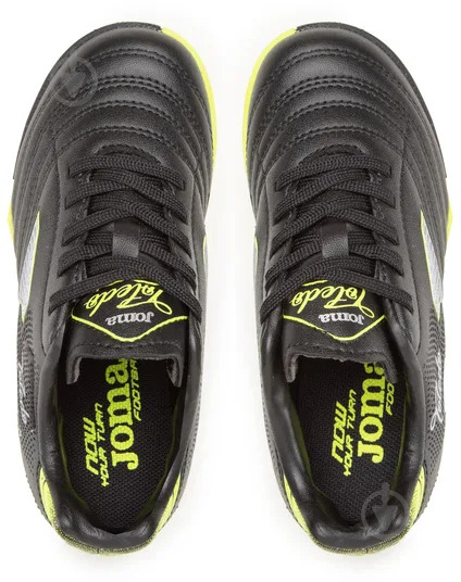 Сороконожки Joma TOLEDO JR 2201 NEGRO TURF TOJW2201TF р.37,5 черный - фото 4