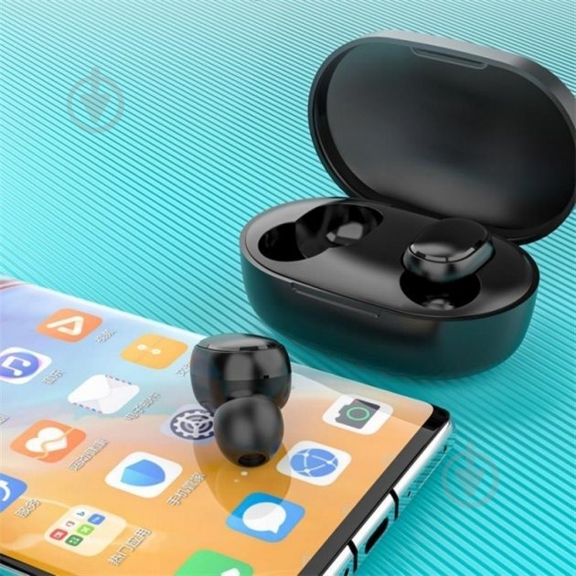 Bluetooth-гарнітура SkyDolphin TWS SL21 black (BTE-000175) - фото 4