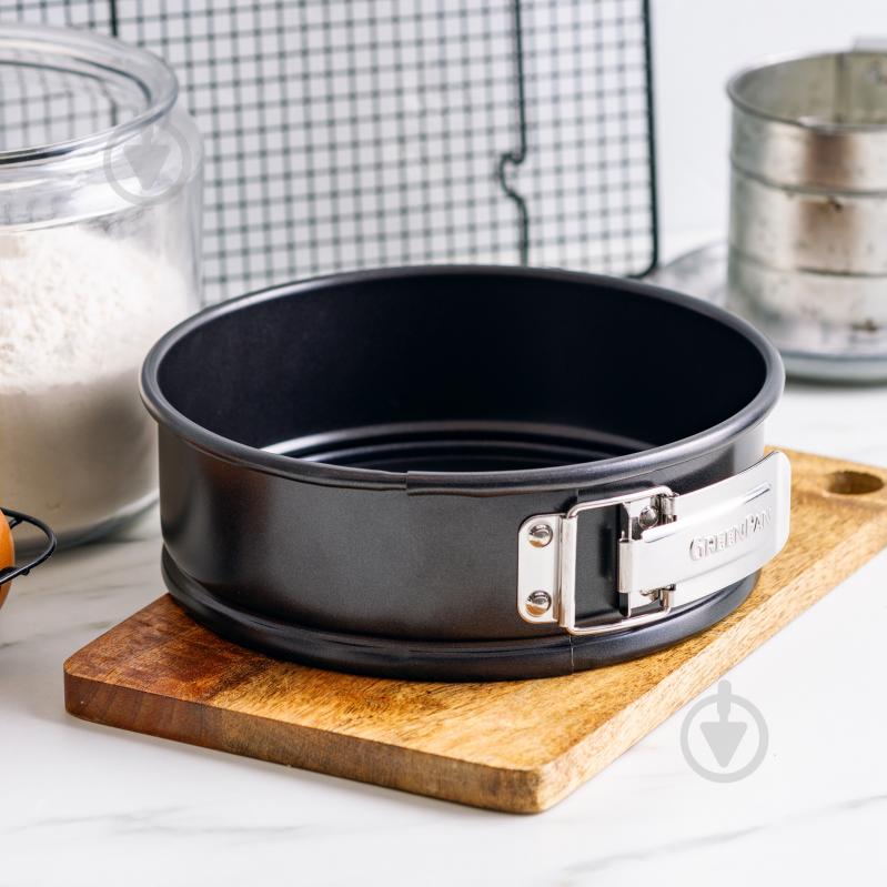 Форма для выпечки раздвижная GreenPan 20 см разъемная (CC007768-001) - фото 4 Форма для выпечки раздвижная GreenPan 20 см разъемная (CC007768-001) - фото 4