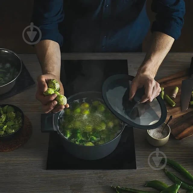 Каструля з кришкою Fiskars Hard Face 5 л - фото 7 Каструля з кришкою Fiskars Hard Face 5 л - фото 7