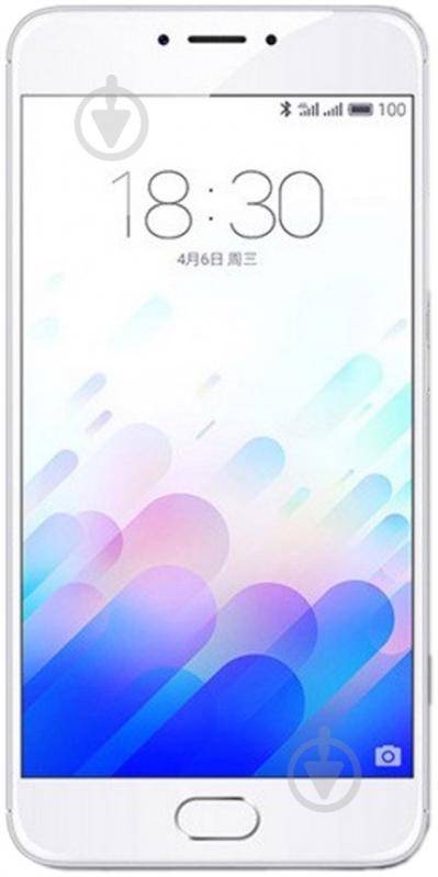 Смартфон Meizu M2 Note 3/32GB silver - фото 1 Смартфон Meizu M2 Note 3/32GB silver - фото 1