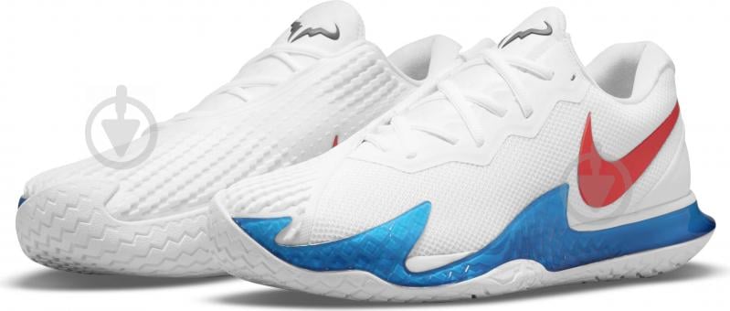 Кроссовки мужские Nike CourtZOOM Vapor Cage 4 Rafa DD1579-113 р.42 белые - фото 1