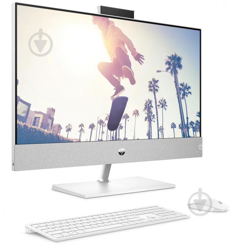 Моноблок HP Pavilion 24-ca2000ua 23,8" (95Z17EA) white - фото 2