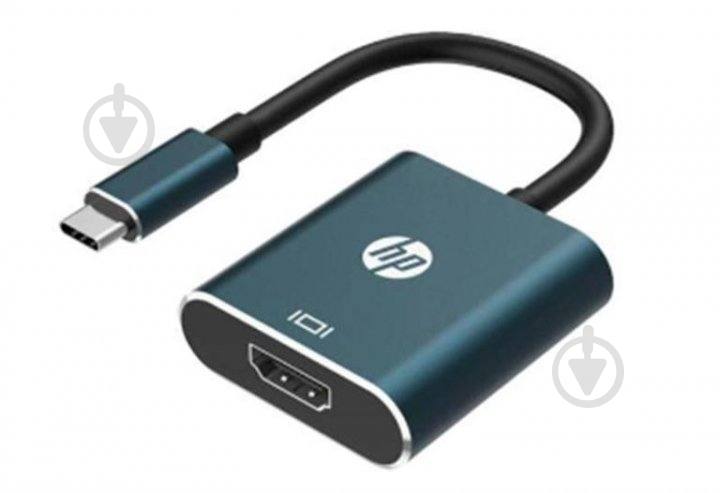 Адаптер HP USB Type-C-HDMI 0,15 м Blue (DHC-CT202) - фото 1