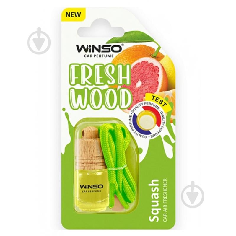 Ароматизатор подвесной WINSO Fresh Wood Squash 539260 34 мл - фото 1 Ароматизатор подвесной WINSO Fresh Wood Squash 539260 34 мл - фото 1