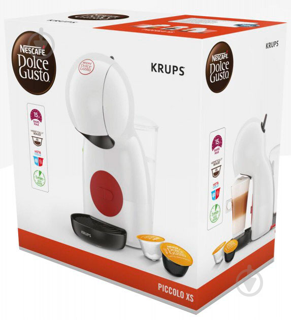 Кофеварка капсульная Krups Dolce Gusto KP1A0131 DOLCE GUSTO Piccolo XS - фото 5