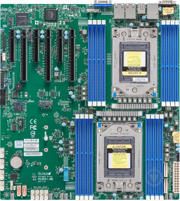 Материнская плата SUPERMICRO MBD-H12DSI-N6-O (E-ATX) - фото 1