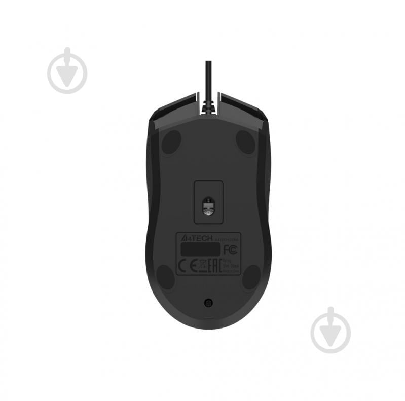 Мышка A4Tech USB, 1200 DPI black (OP-750S USB (Black)) - фото 9