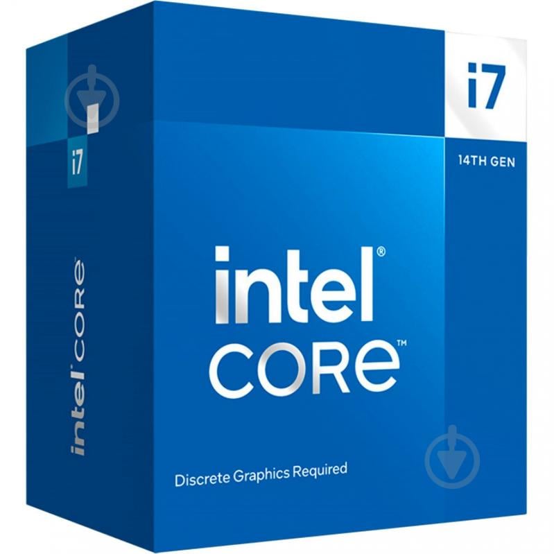 Процессор Intel Intel Core i7-14700F 2,1 GHz Socket 1700 Box (BX8071514700F S RN3Z) - фото 1