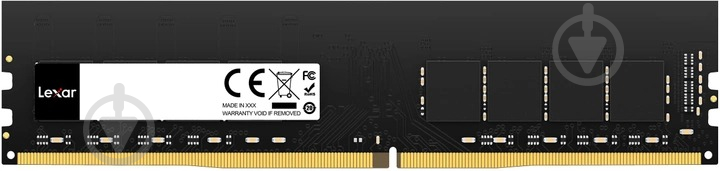 Оперативна пам'ять Lexar DDR4 SDRAM 16 GB (1x16GB) 3200 MHz (LD4AU016G-B3200GSST) - фото 1