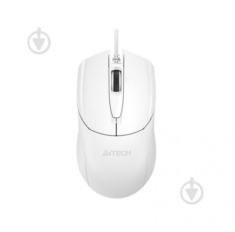Мышка A4Tech USB, 1200 DPI white (OP-750S USB (White)) - фото 1