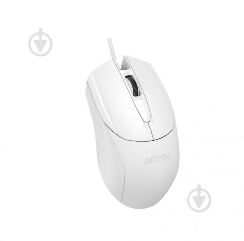 Мышка A4Tech USB, 1200 DPI white (OP-750S USB (White)) - фото 2