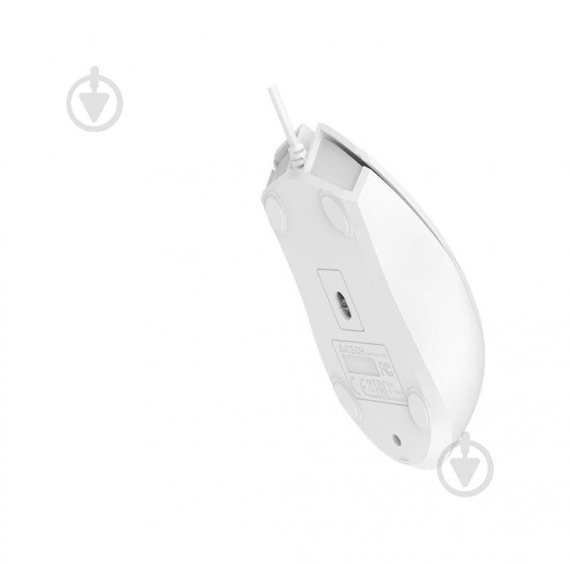 Мышка A4Tech USB, 1200 DPI white (OP-750S USB (White)) - фото 3