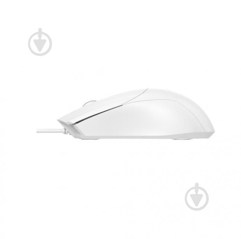Мышка A4Tech USB, 1200 DPI white (OP-750S USB (White)) - фото 8