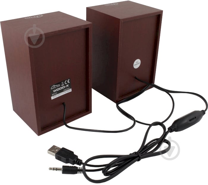 Акустична система Media-Tech Wood-X USB 2.0 brown (MT3151) - фото 4