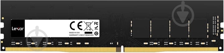 Оперативна пам'ять Lexar DDR4 SDRAM 32 GB (1x32GB) 3200 MHz (LD4AU032G-B3200GSST) - фото 1