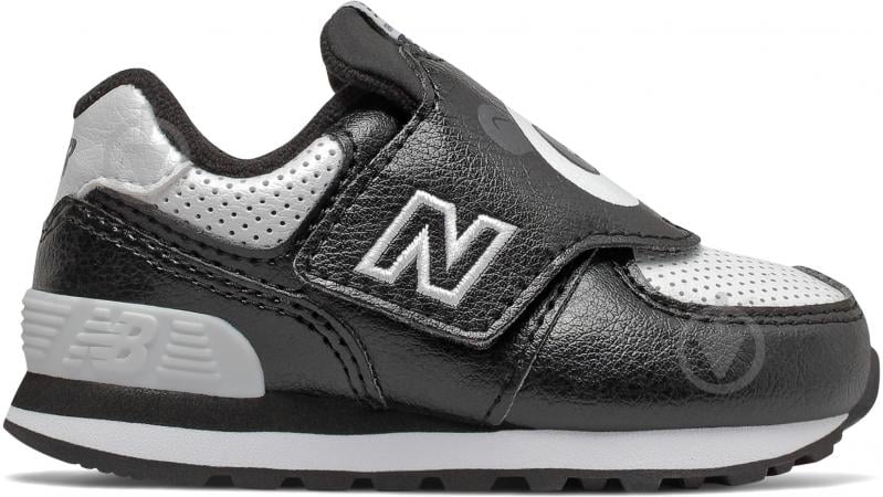 Кроссовки для мальчиков демисезонные New Balance IV574MCK IV574MCK р.22,5 черные - фото 1