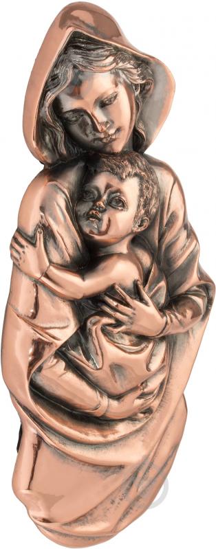 Статуетка-панно Діва Марія T1555 20х10 см мідний - фото 2 Статуетка-панно Діва Марія T1555 20х10 см мідний - фото 2