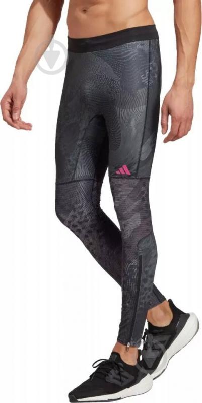 Тайтсы Adidas HR5675 р.XL серый - фото 1