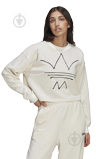 Свитшот Adidas SWEATSHIRT GN4333 р. 34 серый меланж - фото 5