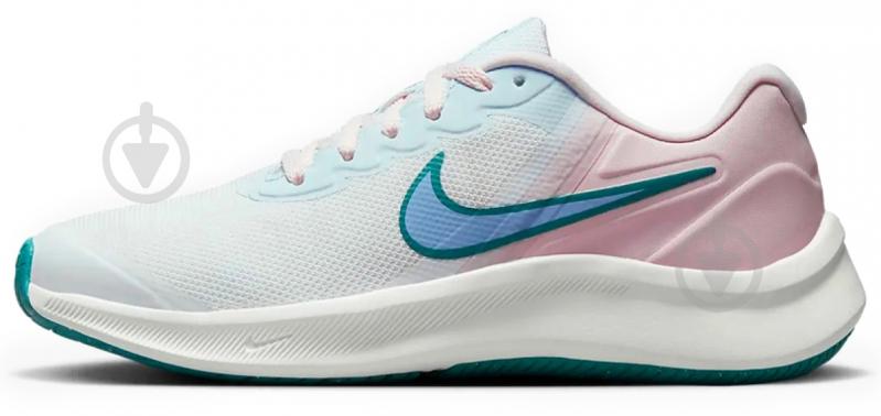 Кроссовки дитячі демісезонні Nike STAR RUNNER 3 (GS) DA2776-102 р.39 разноцветные - фото 1