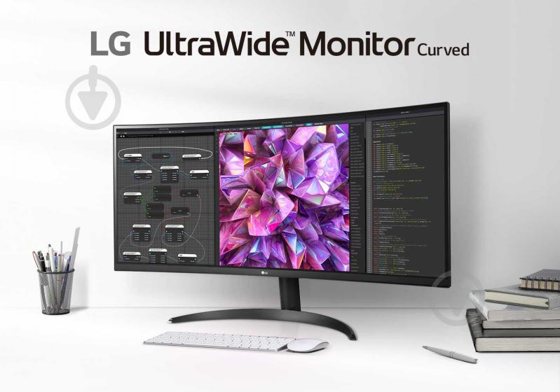 Монітор LG UltraWide 34WQ60C-B 34" (34WQ60C-B) - фото 9