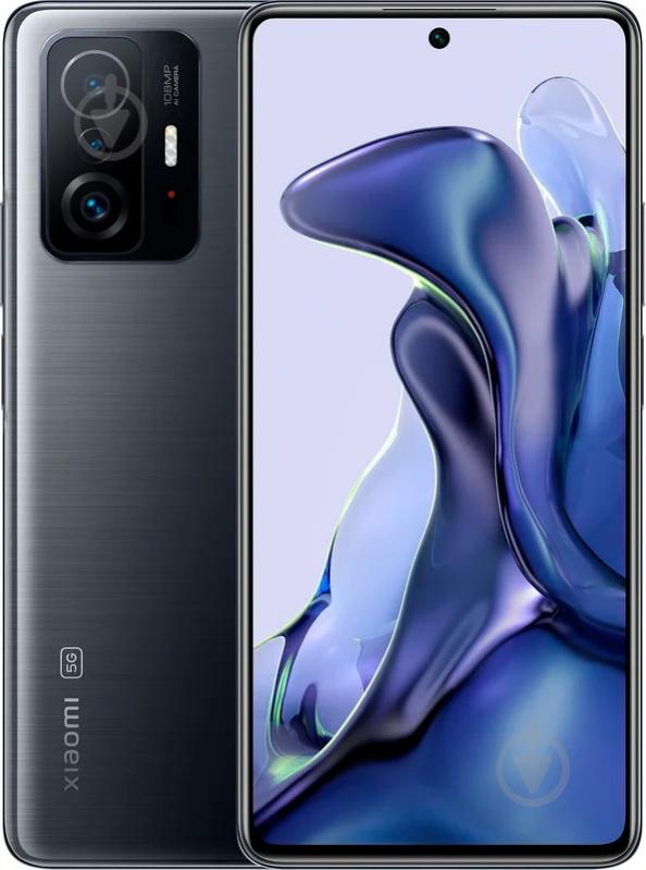 Смартфон Xiaomi 11T 8/128GB meteorite gray (868298) - фото 1 Смартфон Xiaomi 11T 8/128GB meteorite gray (868298) - фото 1