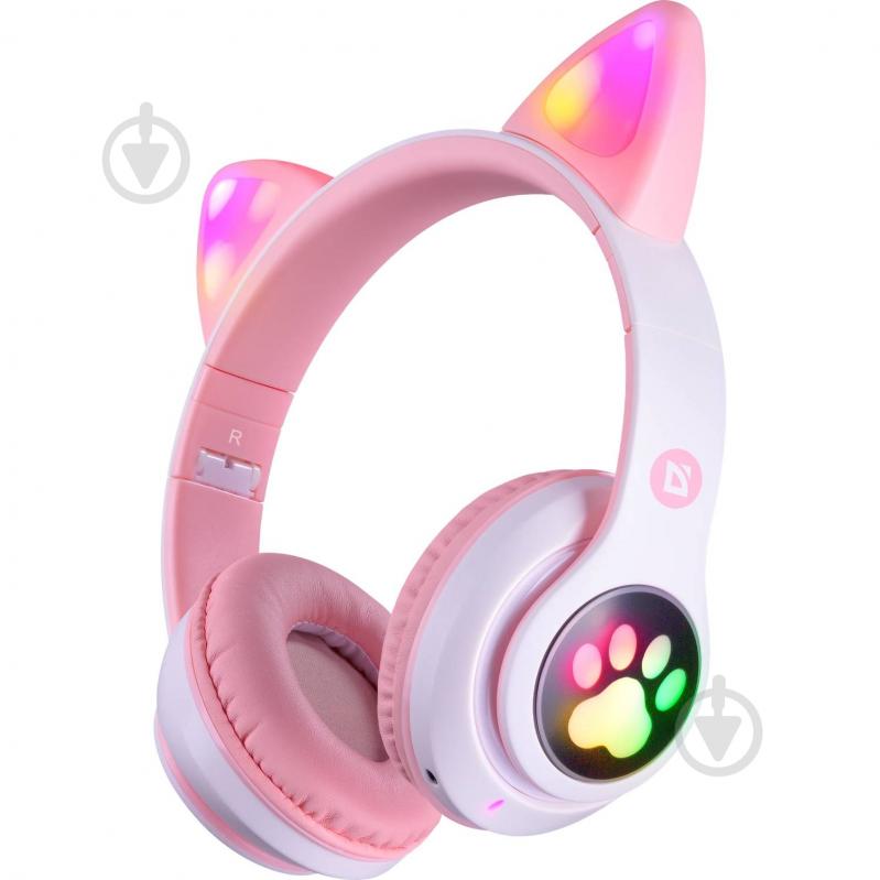 Bluetooth-гарнитура Defender FreeMotion B585 pink (63585) - фото 1