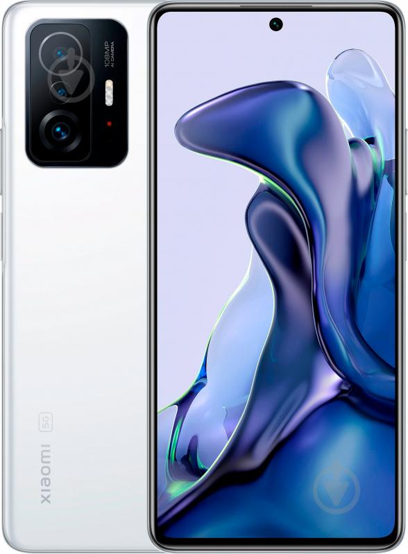 Смартфон Xiaomi 11T 8/128GB moonlight white (868300) - фото 1