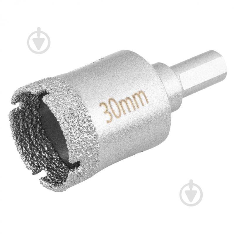 Коронка бриллиантовая GRAPHITE 30 мм 56T734 - фото 1