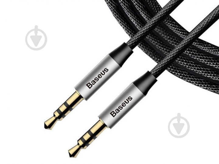 Кабель BASEUS Yiven Audio Cable M30 1.5 м 1,5 м black (CAM30-CS1) - фото 2 Кабель BASEUS Yiven Audio Cable M30 1.5 м 1,5 м black (CAM30-CS1) - фото 2