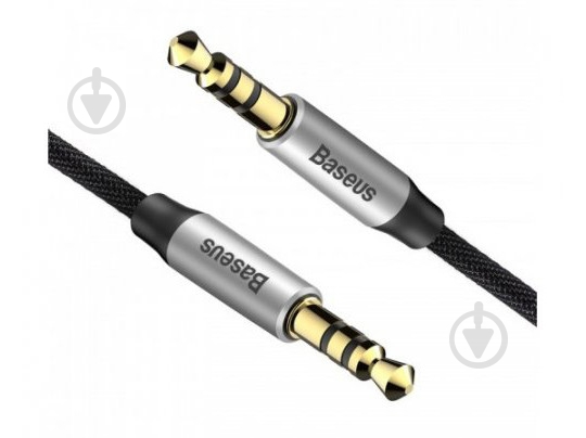 Кабель BASEUS Yiven Audio Cable M30 1.5 м 1,5 м black (CAM30-CS1) - фото 1 Кабель BASEUS Yiven Audio Cable M30 1.5 м 1,5 м black (CAM30-CS1) - фото 1