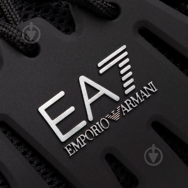 Кросівки чоловічі демісезонні EA7 Sneaker 3D X8X052-XCC57-00002 р.44 чорні - фото 8