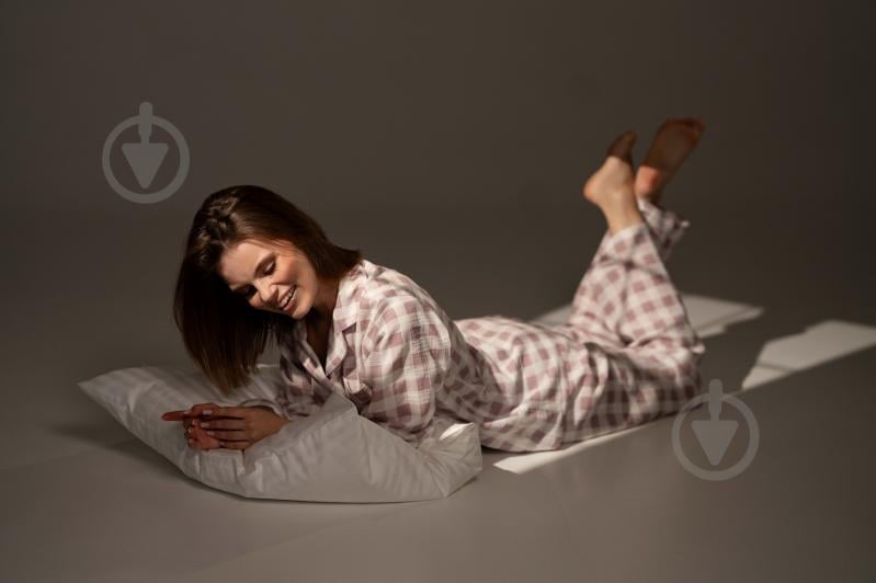 Пижама женская German Volf принт клетка р. L фиолетовый - фото 5 Пижама женская German Volf принт клетка р. L фиолетовый - фото 5