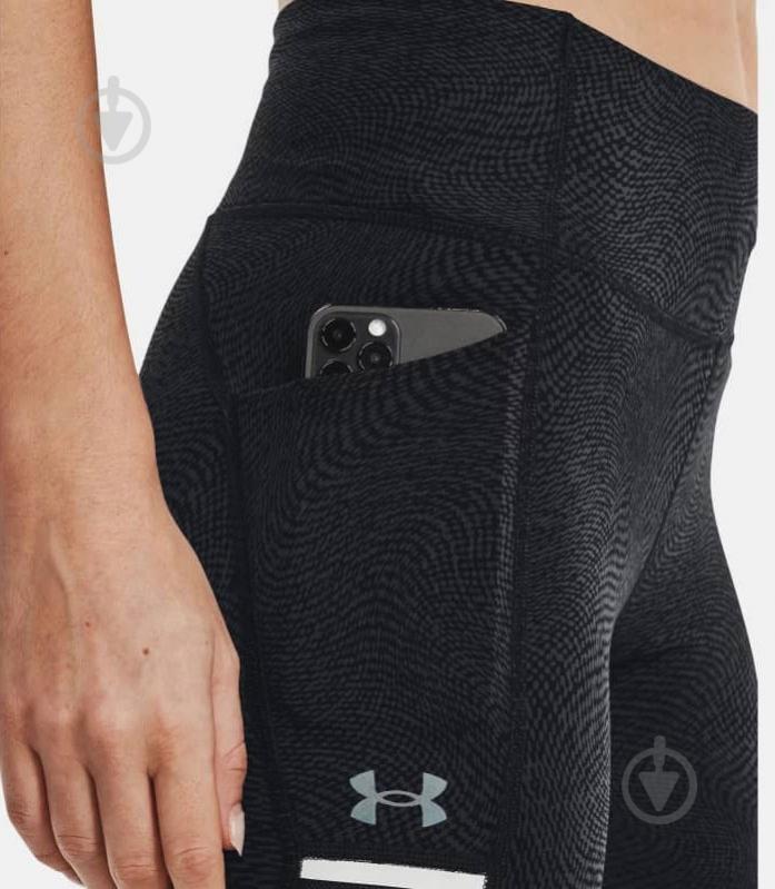 Тайтсы Under Armour 1370902.002/black/reflective р.XL черный - фото 3