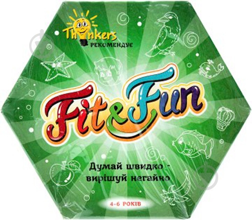 Игра настольная Thinkers Fit and Fan (укр.) 204011 - фото 1