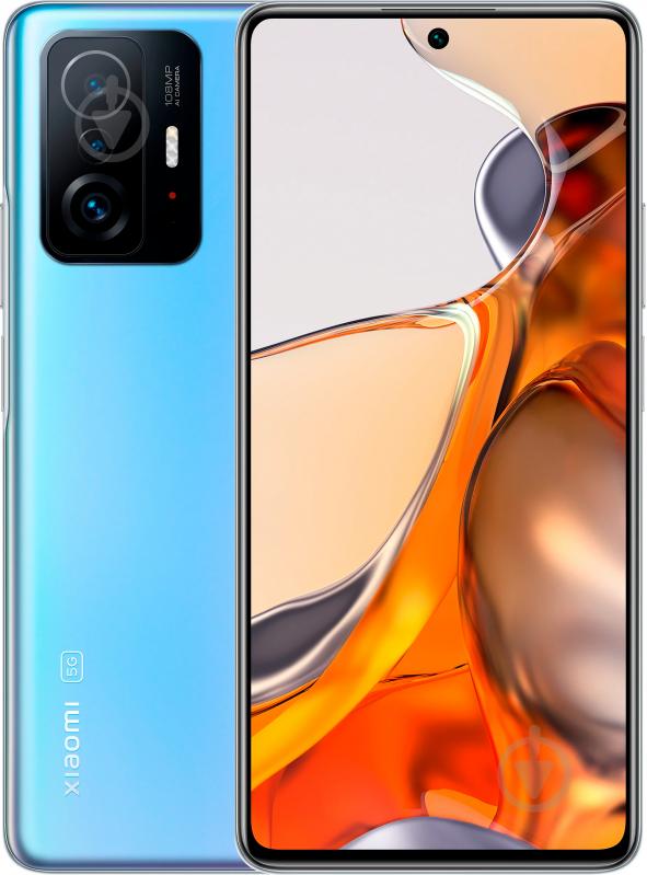 Смартфон Xiaomi 11T Pro 8/256GB celestial blue (868308) - фото 1