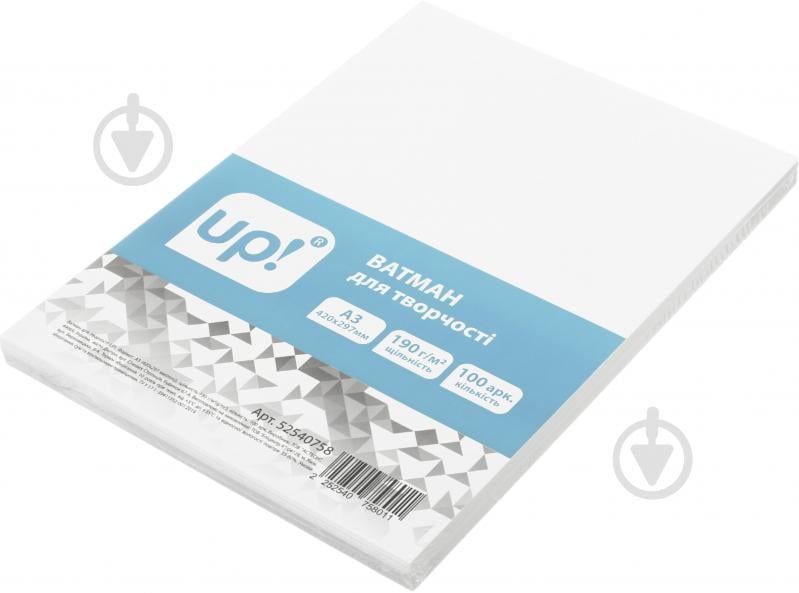 Ватман UP! (Underprice) А3 190 г/кв.м 100 аркушів - фото 2