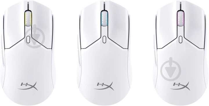 Мышь HyperX Pulsefire Haste 2 Mini Wireless white (7D389AA) - фото 6