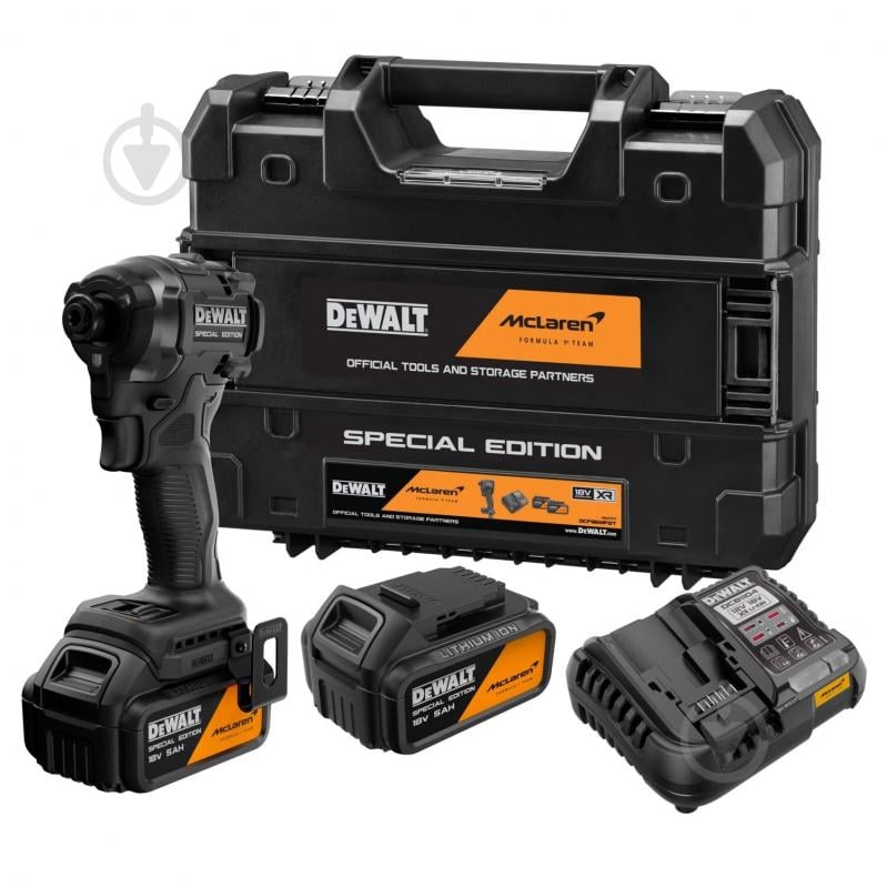 Шуруповерт ударный аккумуляторный DeWalt DCF86MP2T - фото 1