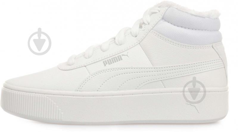 Черевики Puma VIKKY STACKED MID WTR PUMA WHITE-PUMA WH 37220502 р.39 білий - фото 1