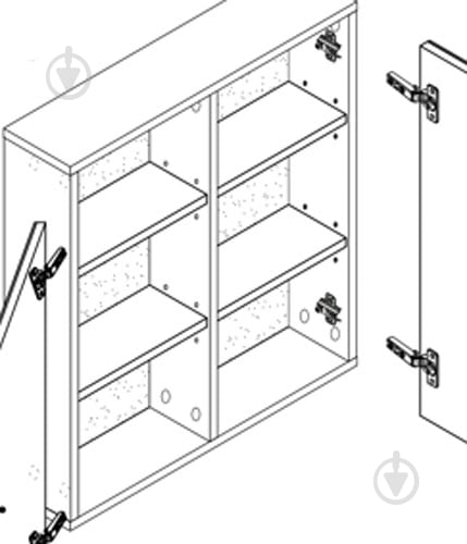 Світ Меблів Atlant без подсветки - фото 3